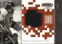 2001-02 UD Playmakers Practice Jerseys #PJMO Maxime Ouellet