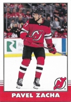 2020-21 O-Pee-Chee Retro Blank Back #207 Pavel Zacha