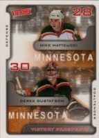 2001-02 Upper Deck Victory #376 Mike Matteucci RC / Derek Gustafson