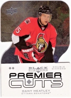 2008-09 Black Diamond Premier Die-Cut #PDC26 Dany Heatley