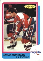 1986-87 O-Pee-Chee #21 Dave Christian