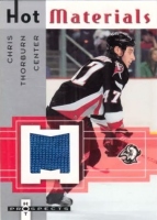 2005-06 Hot Prospects Hot Materials #HMCT Chris Thorburn