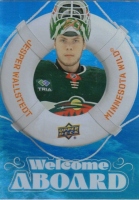 2024-25 Upper Deck Welcome Aboard #WA5 Jesper Wallstedt