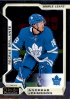2018-19 O-Pee-Chee Platinum #197 Andreas Johnsson RC