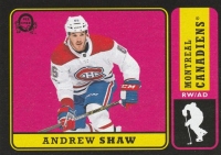 2018-19 O-Pee-Chee Retro Black #303 Andrew Shaw