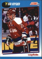 1991-92 Score Canadian Bilingual #637 Todd Krygier