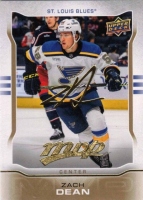2024-25 Upper Deck MVP 10th Anniversary Gold Script #MR27 Zach Dean