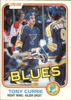 1981-82 O-Pee-Chee #292 Tony Currie