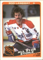 1984-85 O-Pee-Chee #210 Rod Langway AS