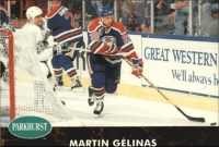 1991-92 Parkhurst French #283 Martin Gelinas