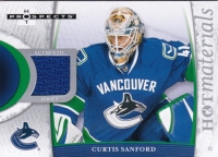 2007-08 Hot Prospects Hot Materials #HMCS Curtis Sanford