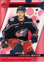 2022-23 SP Authentic Limited Red #179 Carson Meyer FW