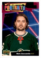 2020-21 Upper Deck UD Portraits #P18 Mats Zuccarello