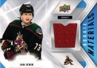 2021-22 Upper Deck Rookie Materials #RMJJ Jan Jenk