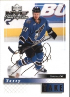 1999-00 Upper Deck MVP SC Edition Silver Script #193 Terry Yake
