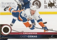 2017-18 Upper Deck Exclusives #122 Casey Cizikas