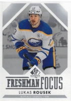 2023-24 SP Authentic Freshman Focus #FF37 Luk Rousek