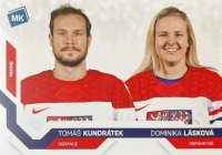 2021-22 MK Nrodn tm #82 Tom Kundrtek, Dominika Lskov