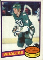 1980-81 O-Pee-Chee #126 Ray Allison RC