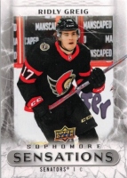 2023-24 Upper Deck Sophomore Sensations #SO1 Ridly Greig