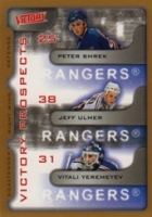 2001-02 Upper Deck Victory Gold #381 Peter Smrek / Jeff Ulmer / Vitali Yeremeyev