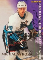 1994-95 Fleer #201 Michal Skora + podpis