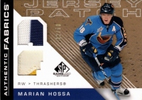2007-08 SP Game Used Authentic Fabrics Patches #AFMH Marian Hossa