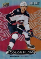 2024-25 Upper Deck Allure Color Flow Red Orange #CFL1 Adam Fantilli
