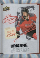 2024-25 Upper Deck Tim Hortons Rookie Retrospective In the Books #ITB15 Brianne Jenner