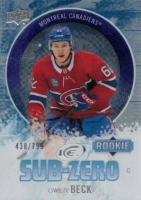 2023-24 Upper Deck Ice Sub Zero #SZ58 Owen Beck /799