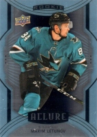 2020-21 Upper Deck Allure #102 Maxim Letunov SP RC