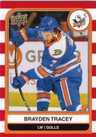 2023-24 Upper Deck AHL Red Stripes #10 Brayden Tracey /76