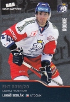 2019-20 MK Czech Ice Hockey Team Base Set #30 Luk Sedlk