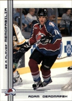 2000-01 BAP Memorabilia #46 Adam Deadmarsh