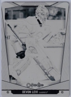 2024-25 O-Pee-Chee Printing Plates Black #455 Devon Levi 1/1