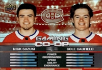 2024-25 Upper Deck Gaming Co-Op #CGO24 Nick Suzuki / Cole Caufield