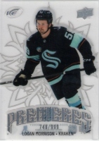 2024-25 Upper Deck Ice #155 Logan Morrison /999