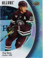 2023-24 Upper Deck Allure Black Rainbow #35 Troy Terry