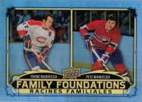 2023-24 Upper Deck Tim Hortons Greatest Duos Family Foundations #FF15 Frank Mahovlich / Pete Mahovlich