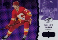 2023-24 Upper Deck Ice Purple #122 Walker Duehr
