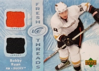 2007-08 Upper Deck Ice Fresh Threads #FTBR Bobby Ryan