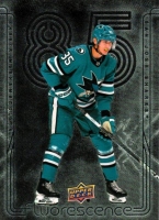 2024-25 Upper Deck Flurorescence Green #F27 Shakir Mukhamadullin 02/15