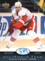 2007-08 Upper Deck All-World Team #AW13 Nicklas Lidstrom