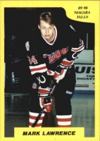 1989-90 7th Inning Sketch OHL #131 Mark Lawrence