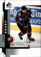 2001-02 SP Authentic #20 Chris Drury