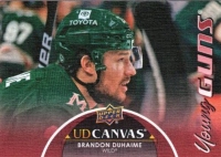 2021-22 Upper Deck Canvas #C369 Brandon Duhaime YG