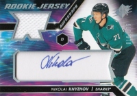 2020-21 SPx Rookie Jersey Autographs #NK Nikolai Knyzhov /375
