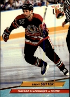 1992-93 Ultra #43 Brent Sutter