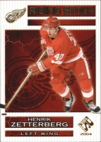 2003-04 Private Stock Reserve Rising Stock #6 Henrik Zetterberg