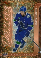 2024-25 Upper Deck Dazzlers Orange #DZ62 Quinn Hughes